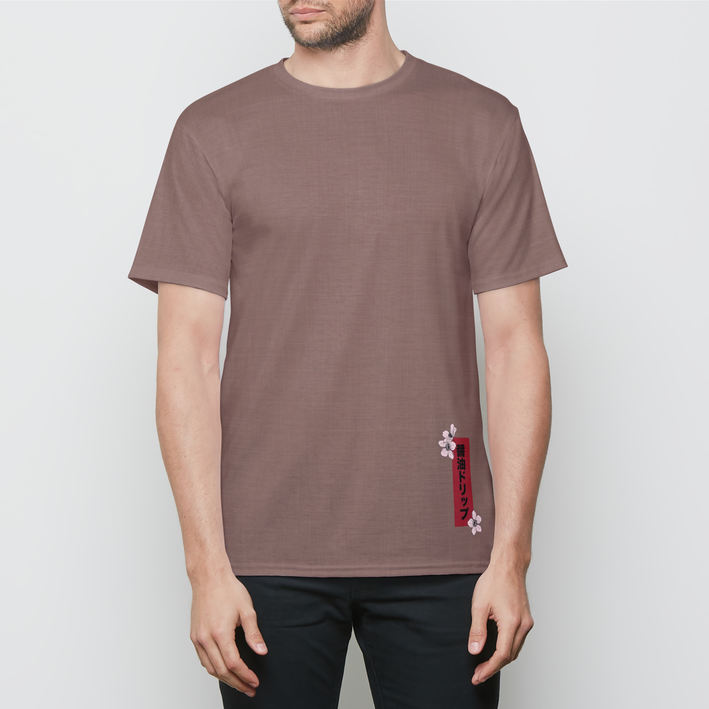 Cat and Dogs Masks Mens Crewneck T-shirt