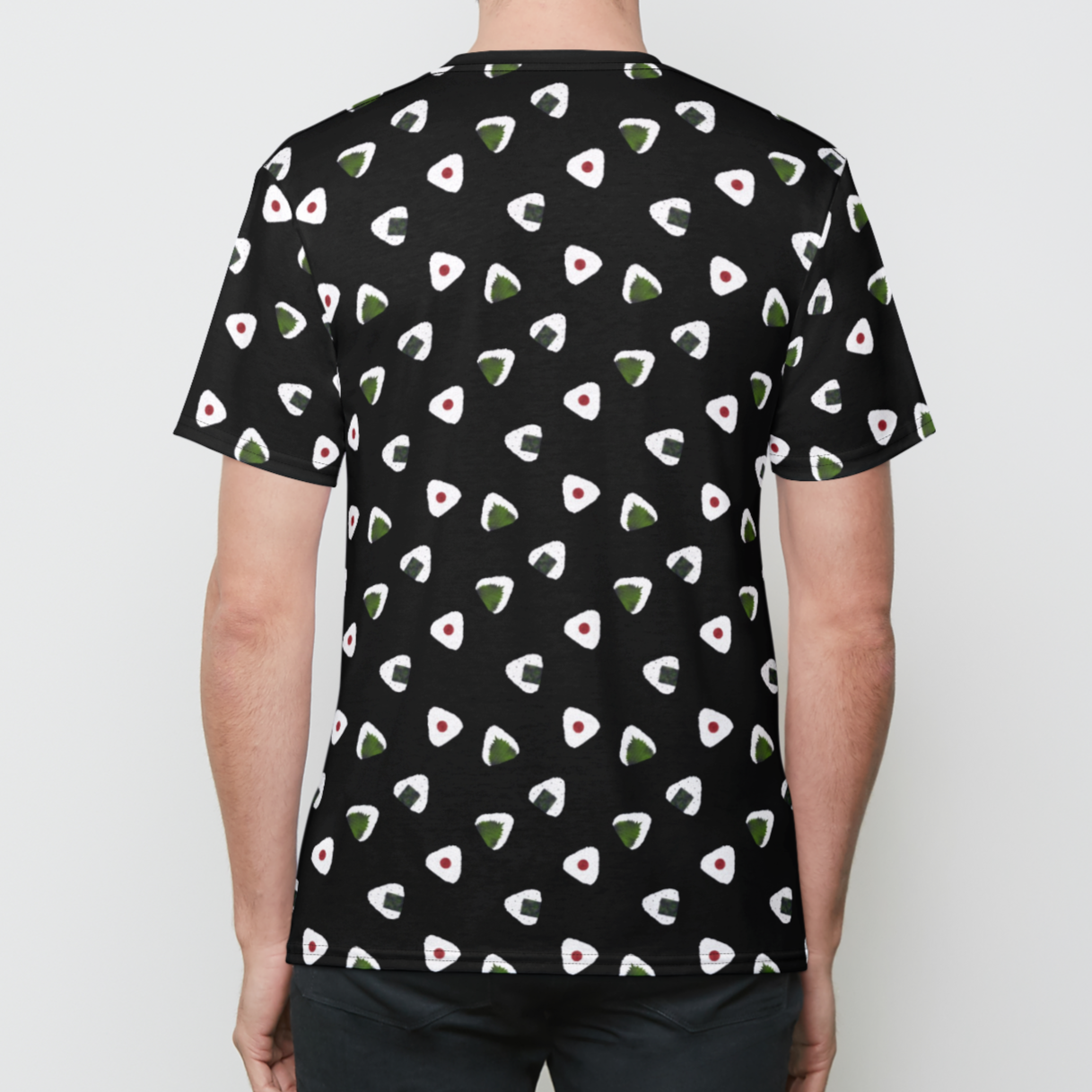 Onigiri Mens Crewneck T-Shirt
