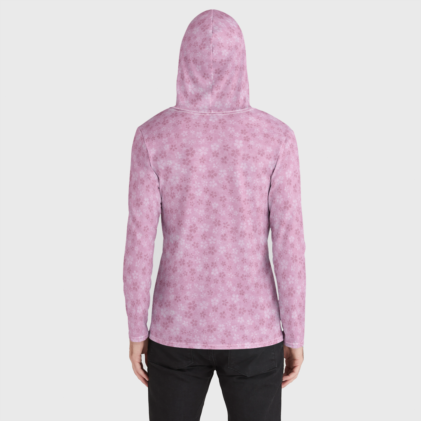 Pink Sakura Storm Tshirt Hoodie