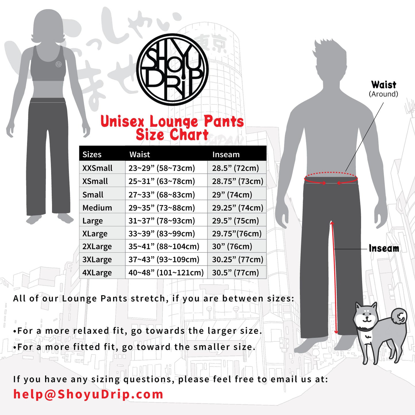 Black Waves Lounge Pants