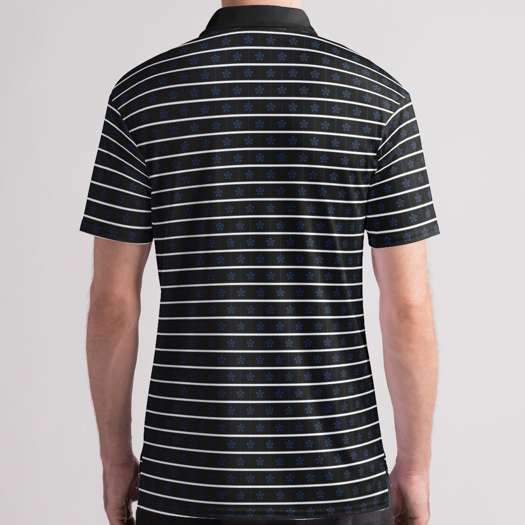 Between the Lines Mens Polo Shirt