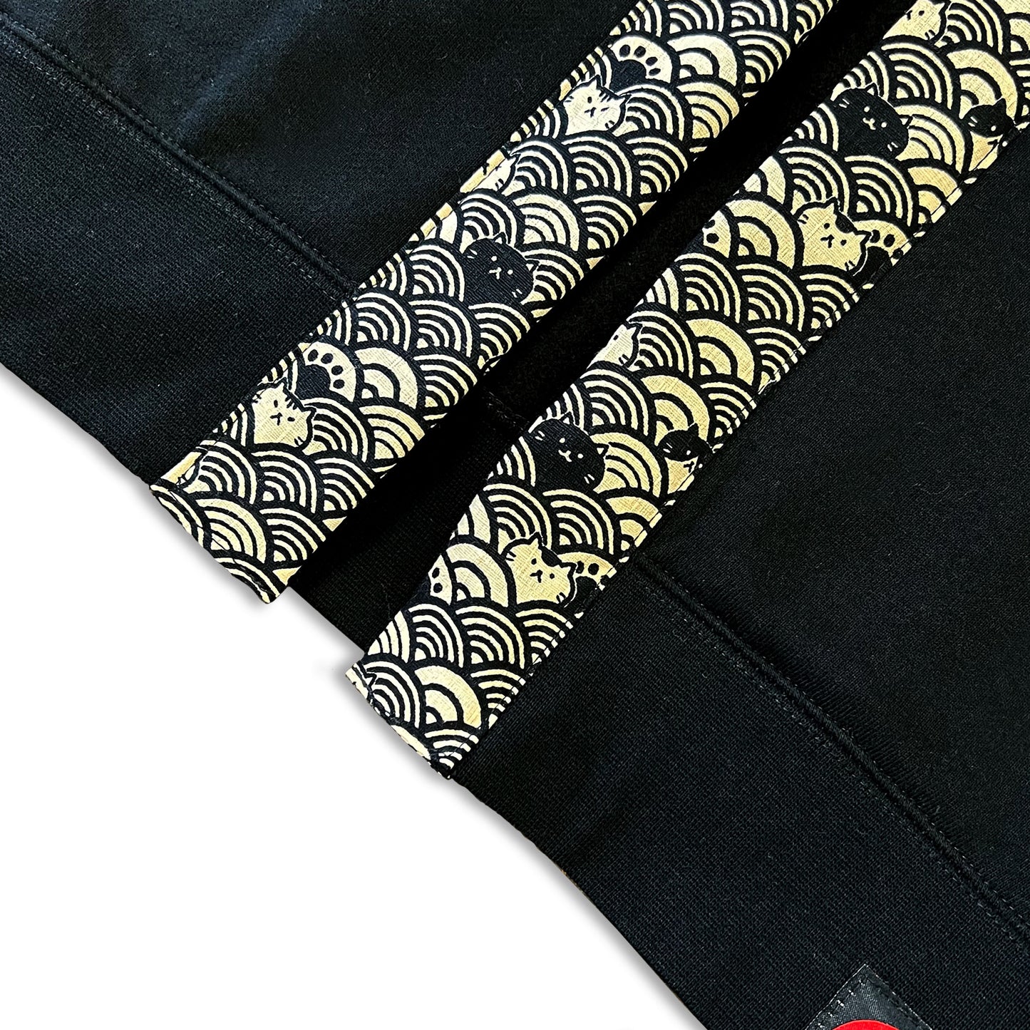 Black Cat Happi Hoodie (Instock)