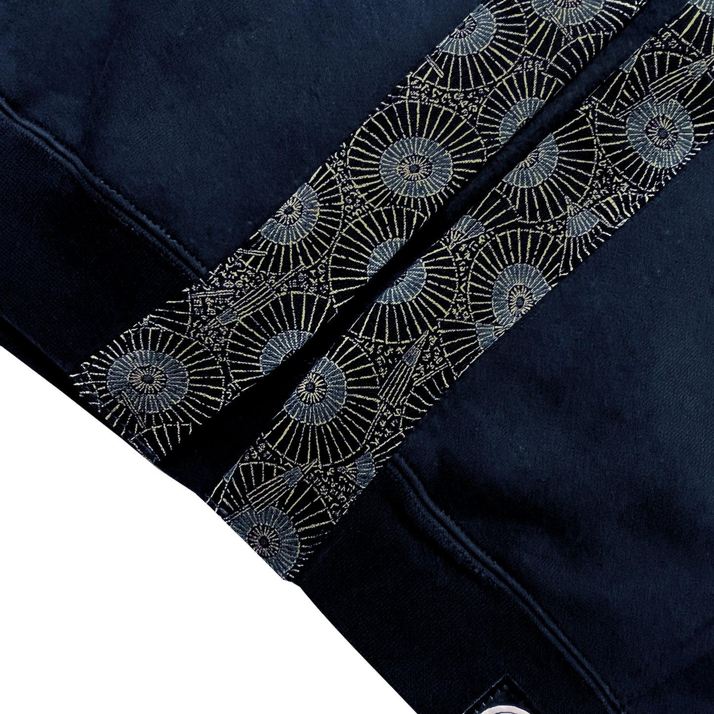 Paper Parasols on Navy Happi Hoodie
