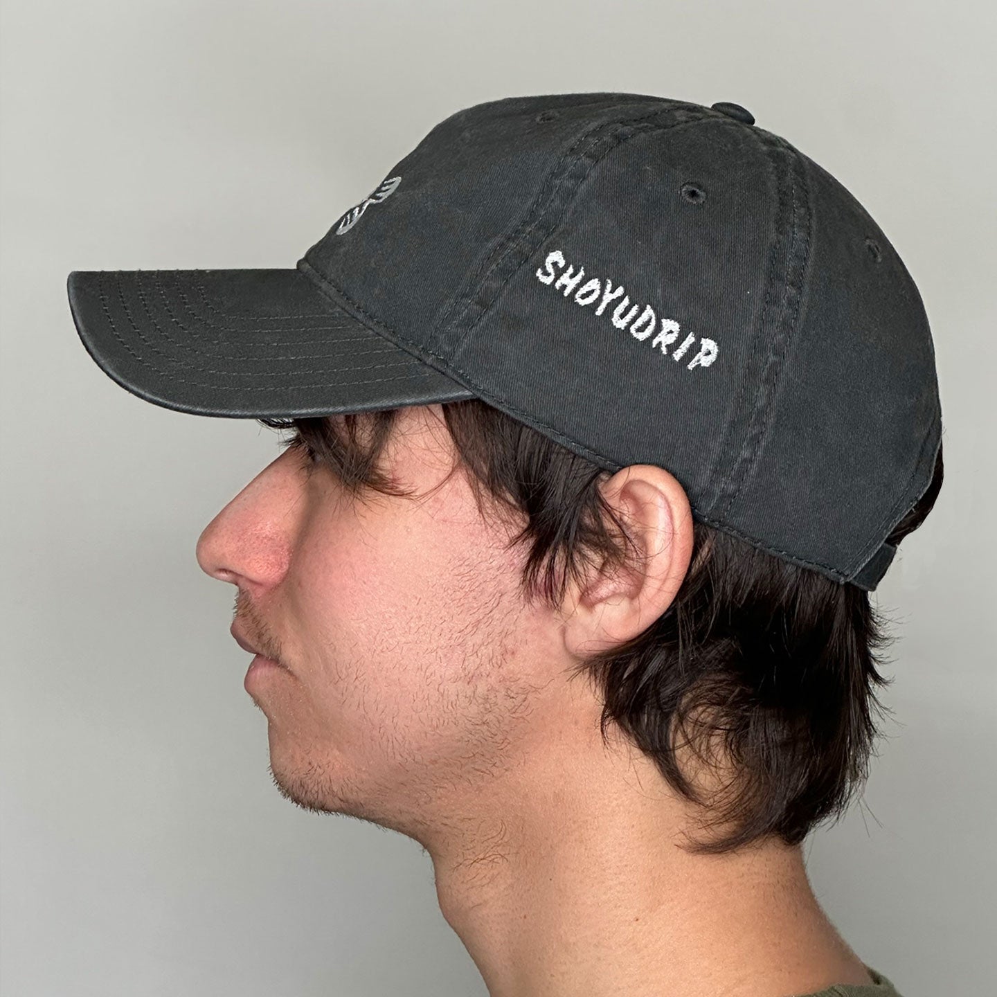 Fishbone Black Dad Hat