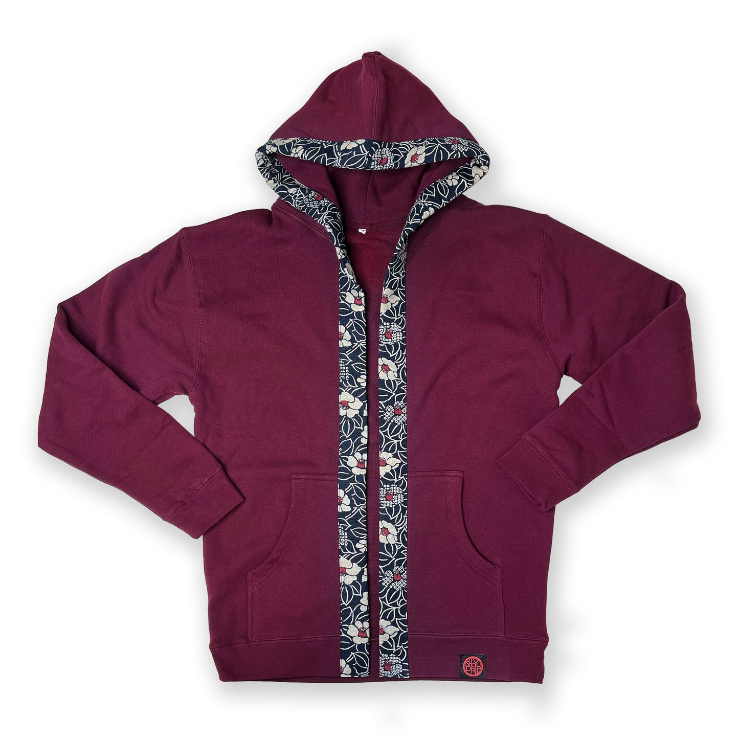 Raspberry Camillia Happi Hoodie