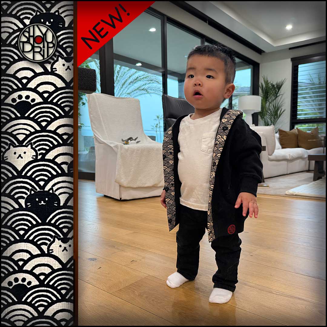 Lil Black Cat Happi Hoodie (instock)
