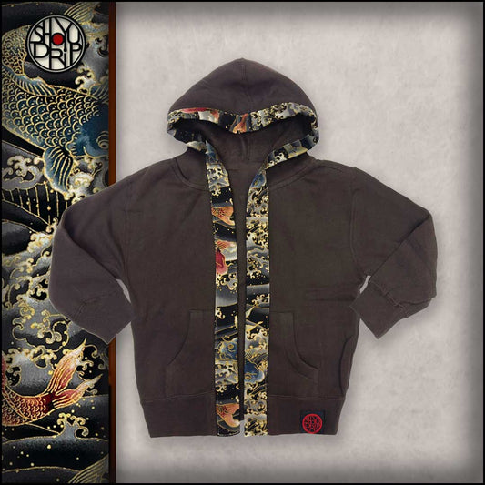 Lil Koi Wave Happi Hoodie (instock)