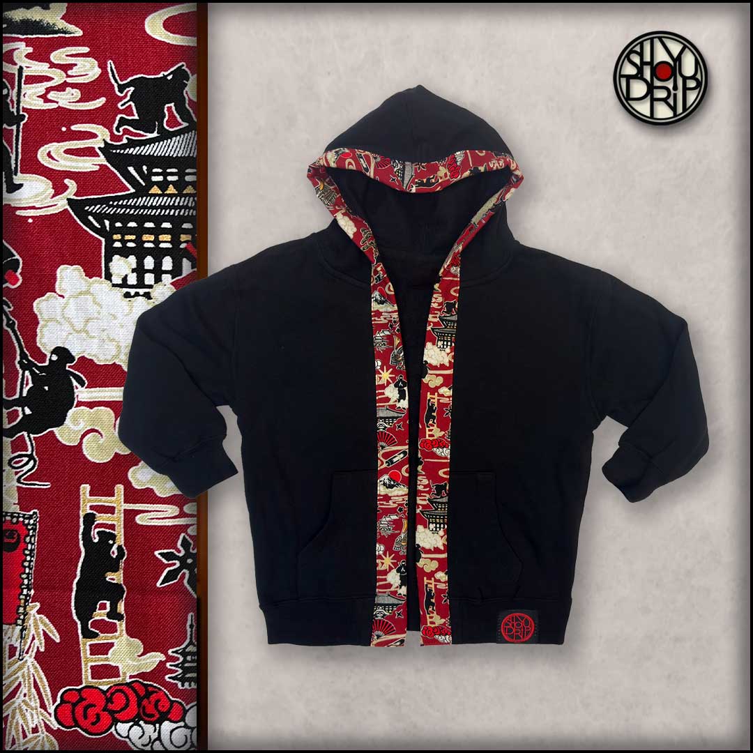 Lil Ninja Happi Hoodie (Instock)