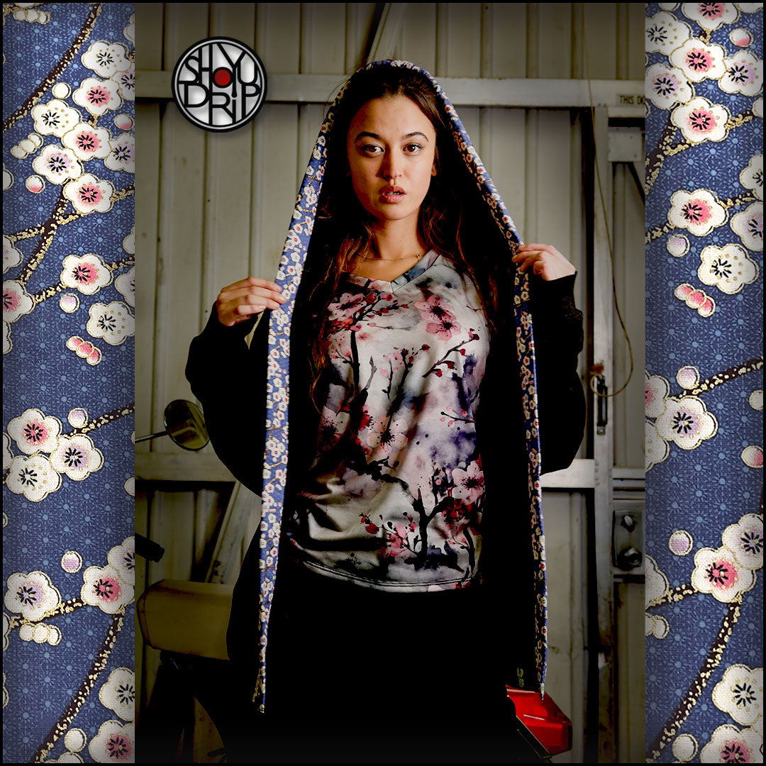 Blossoms and Branches Happi Hoodie