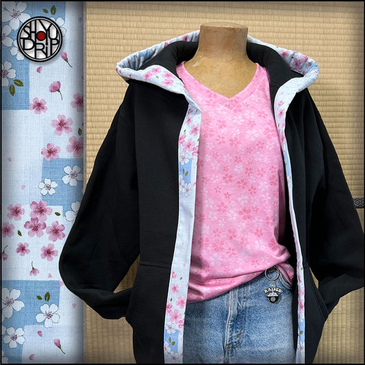 2XL Sakura Blue Skies Hoodie (Instock)