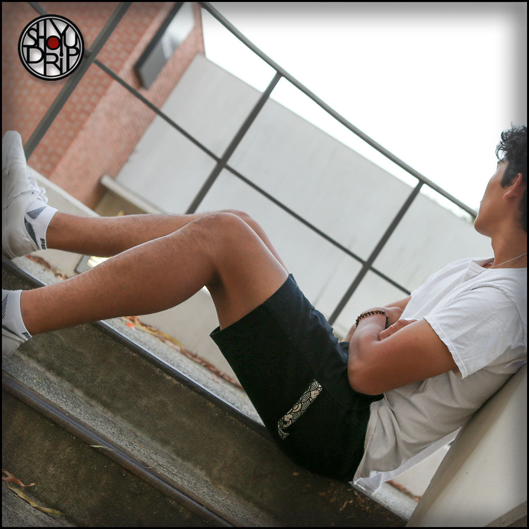 Black Cat Shigoto Shorts