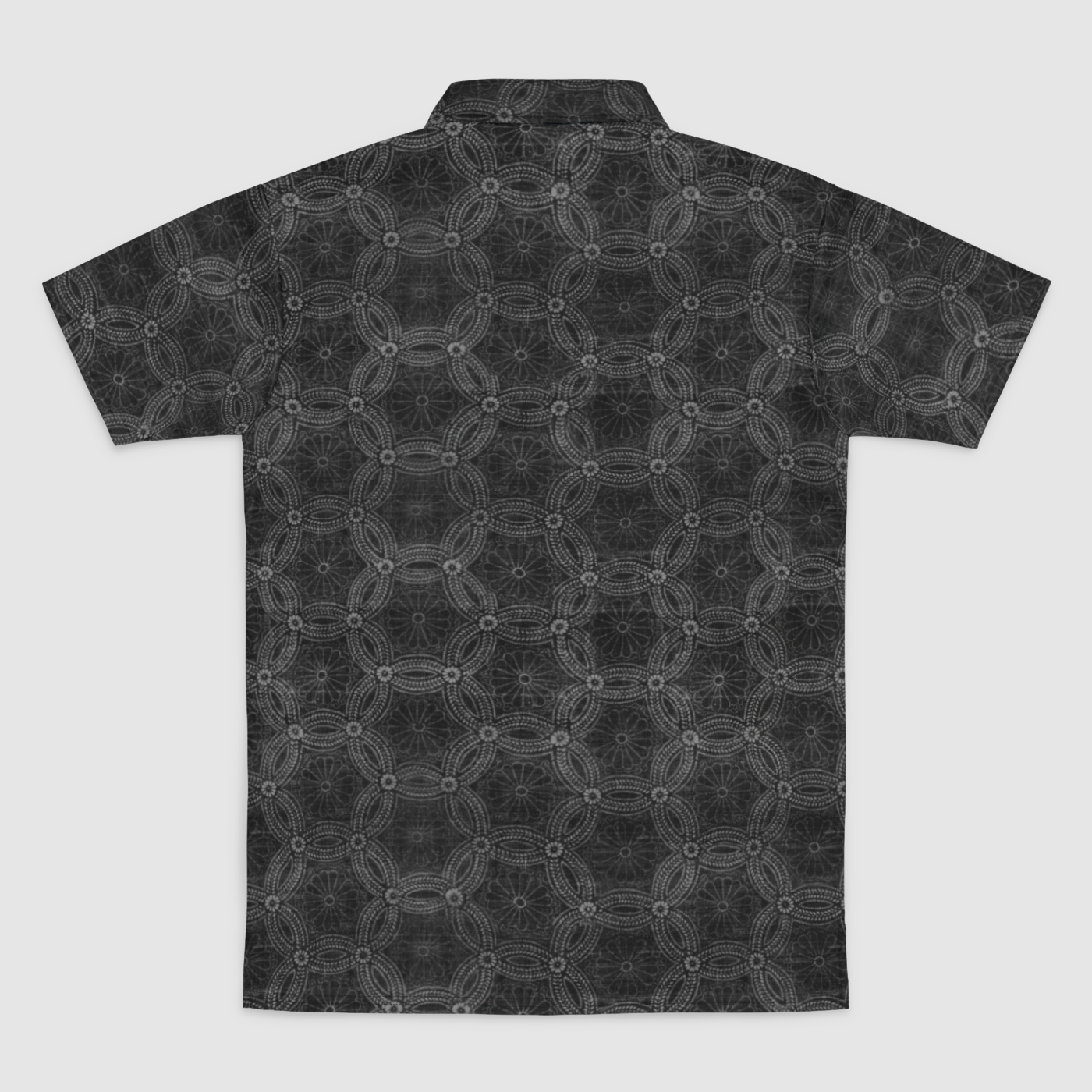 Bushido Black Mens Polo Shirt