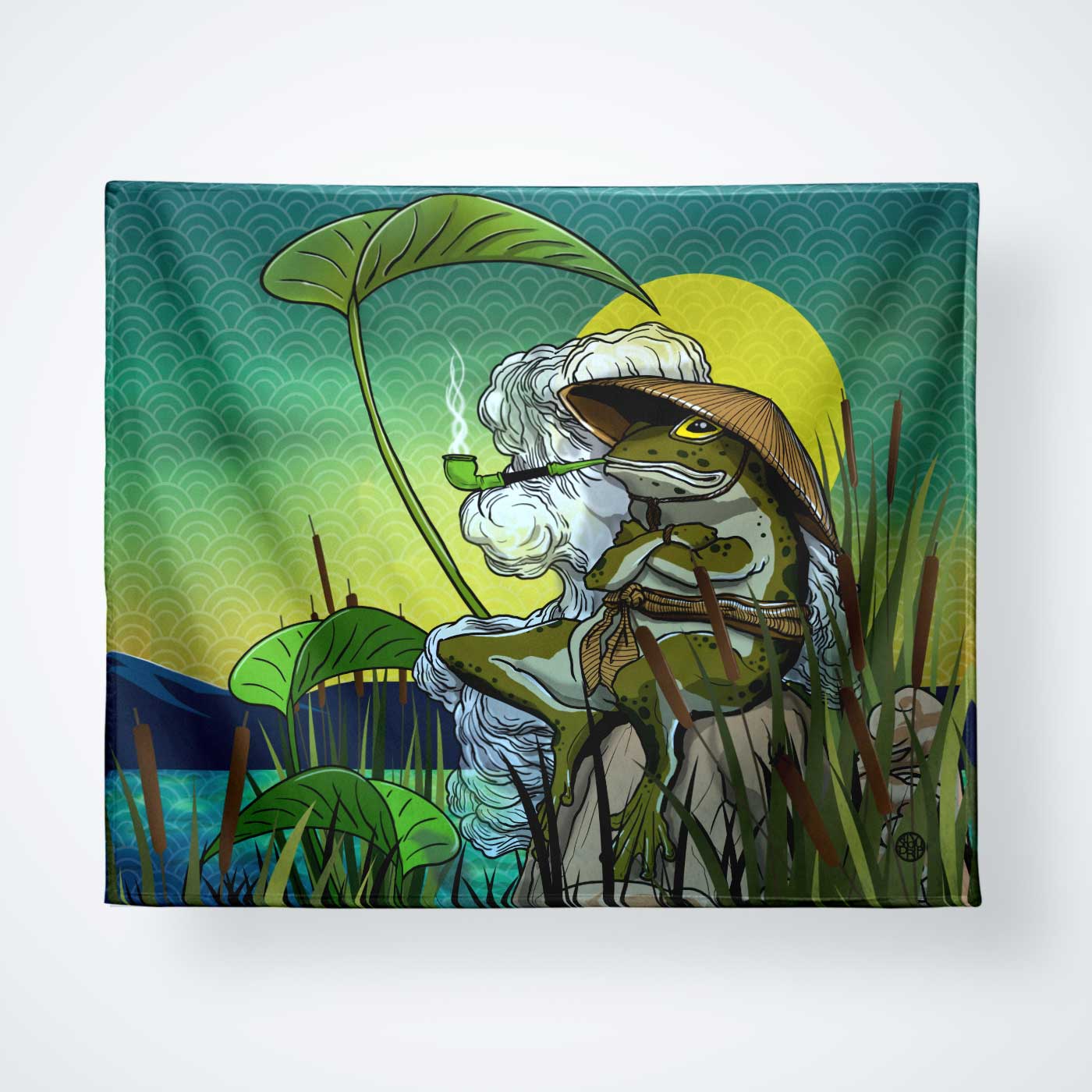 Kaeru Plush Throw Blanket
