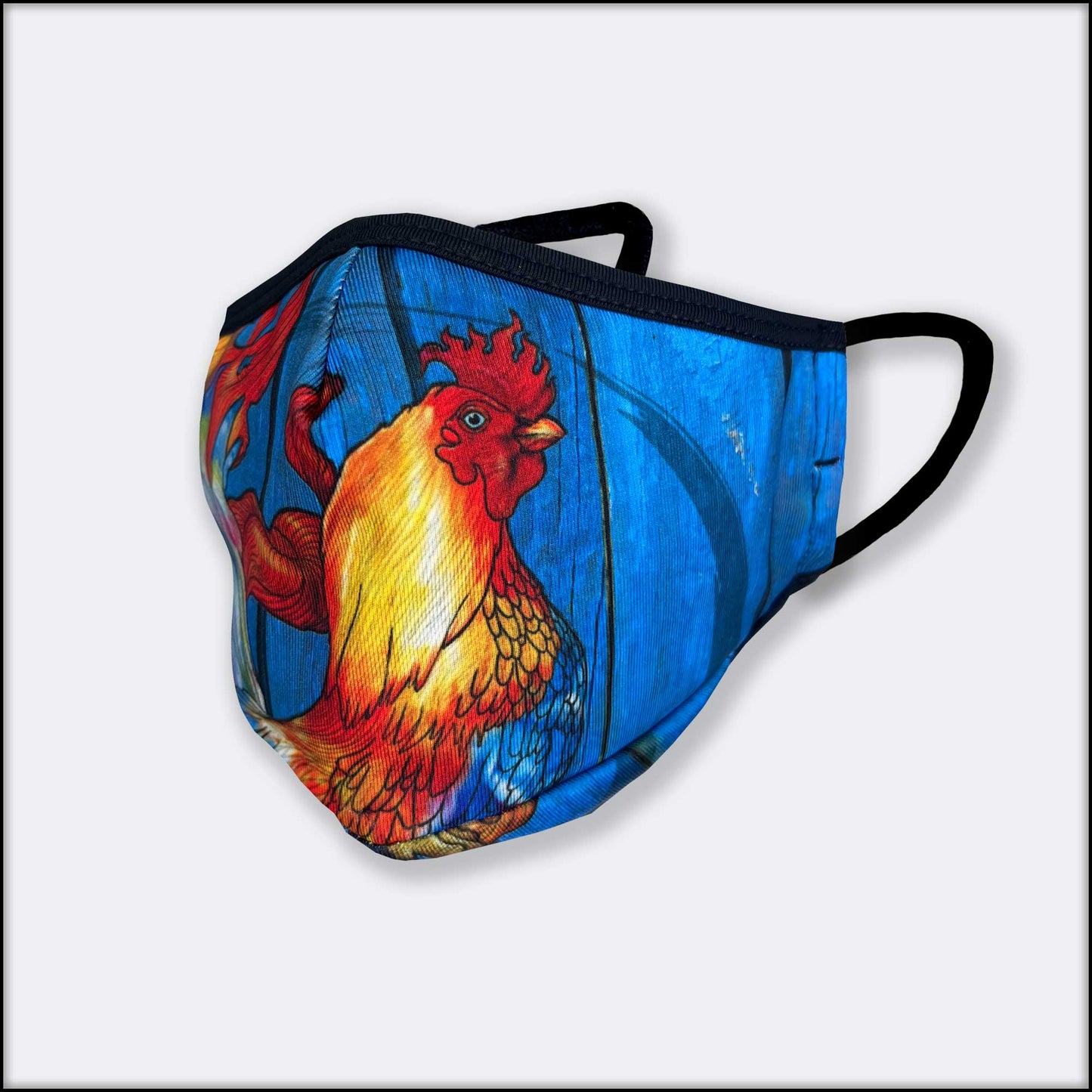 Fire Rooster 3-Layer Mask