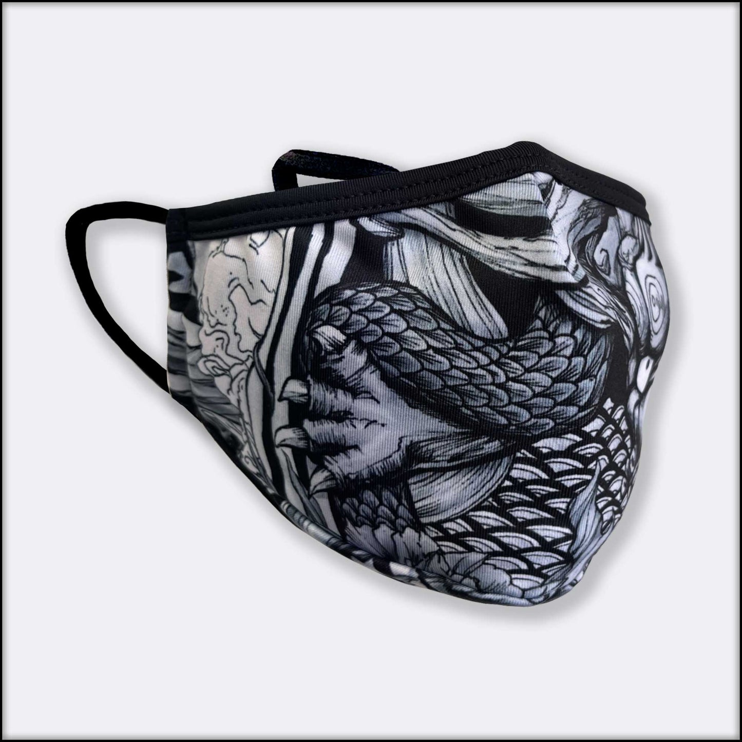 Foo Dog 3-Layer Face Mask