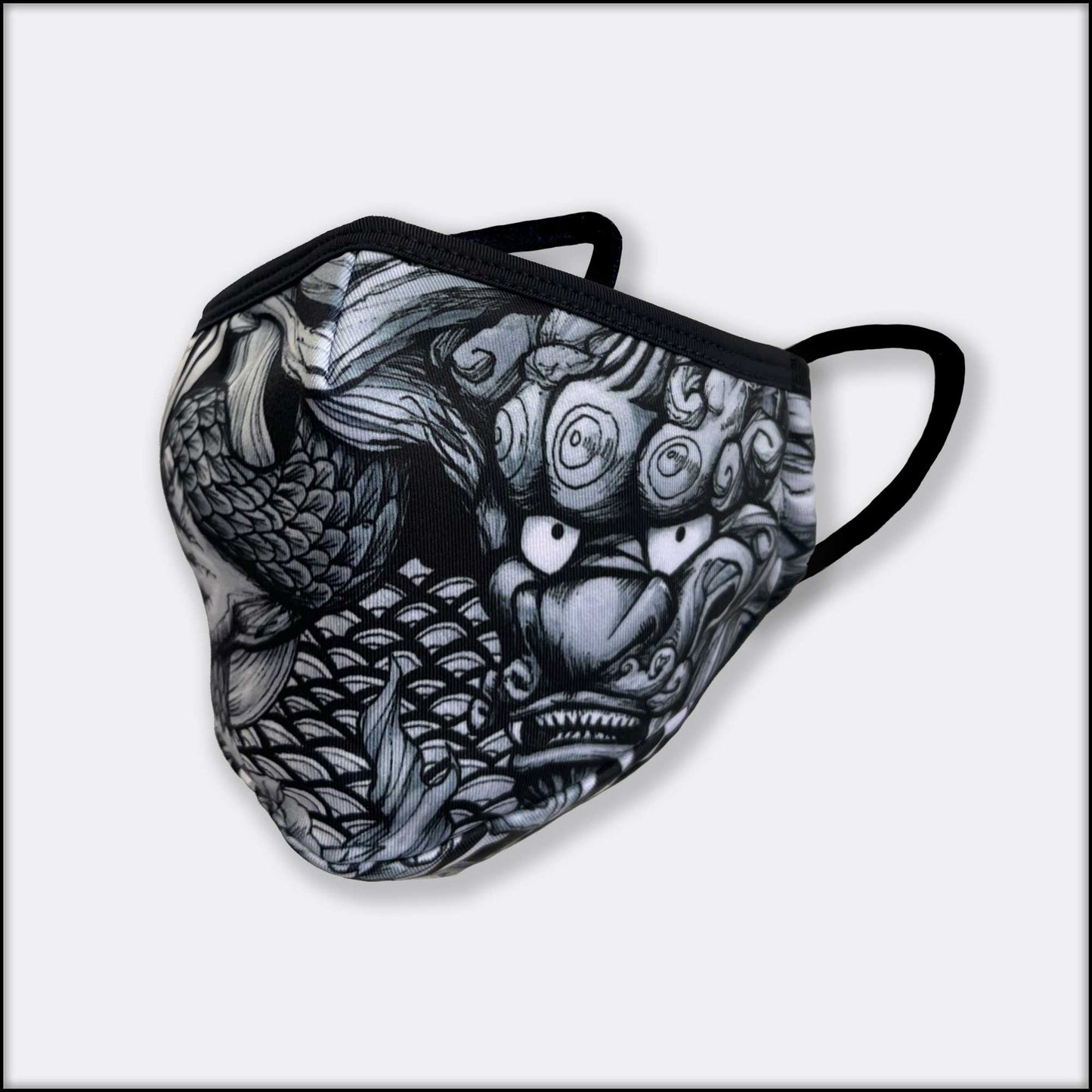 Foo Dog 3-Layer Face Mask