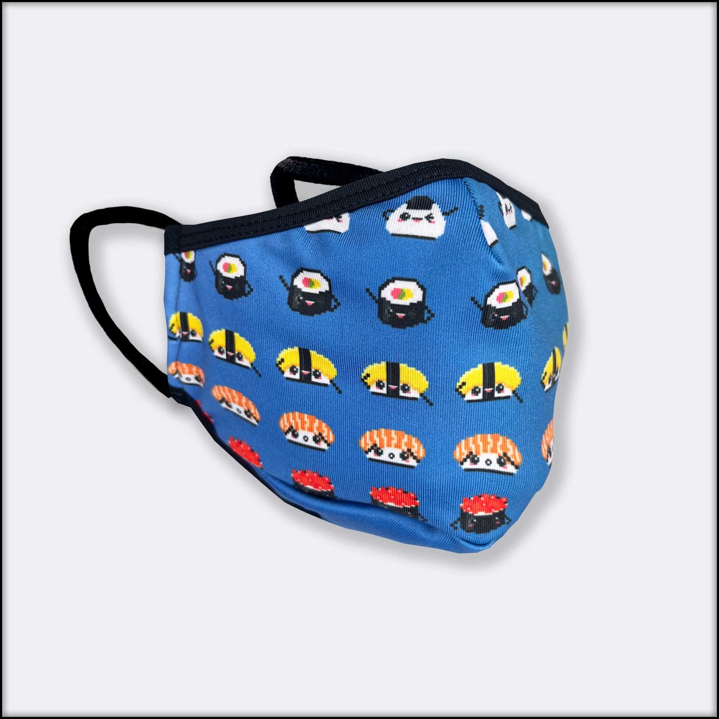 Sushi Invadors 3-Layer Mask