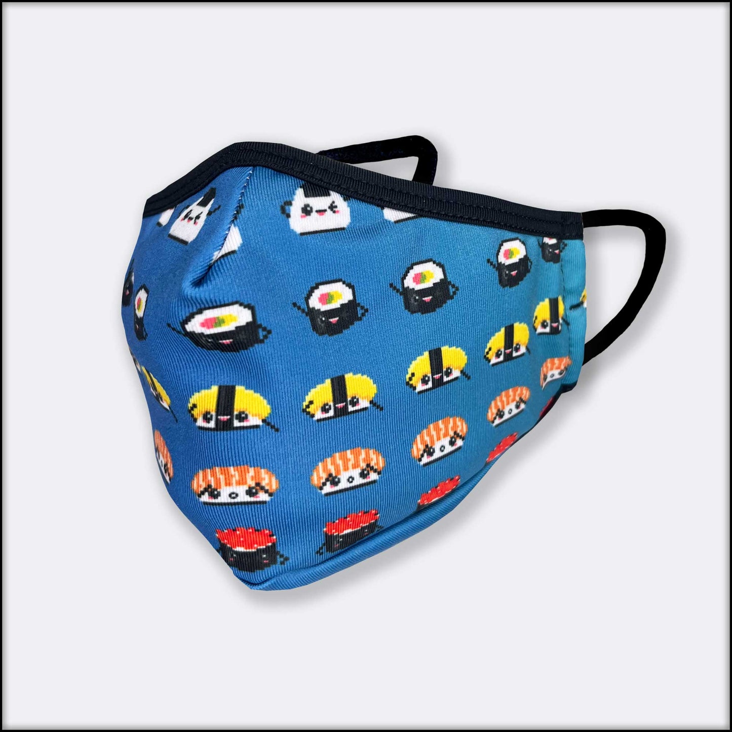Sushi Invadors 3-Layer Mask