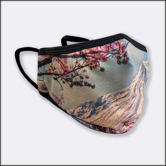 Vintage Sakura 3-Layer Mask
