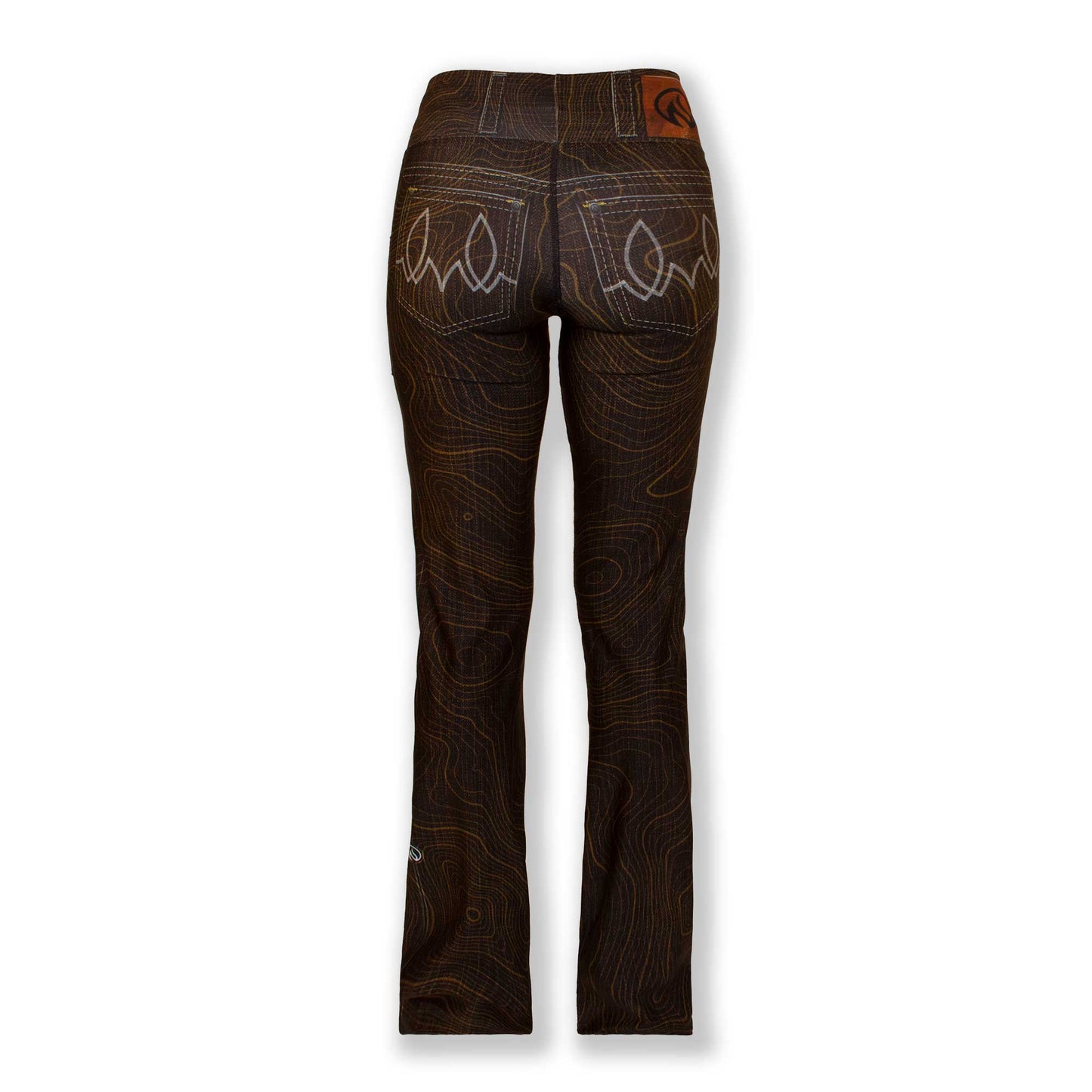 INKnBURN 00 Compass Brown Denim Pants
