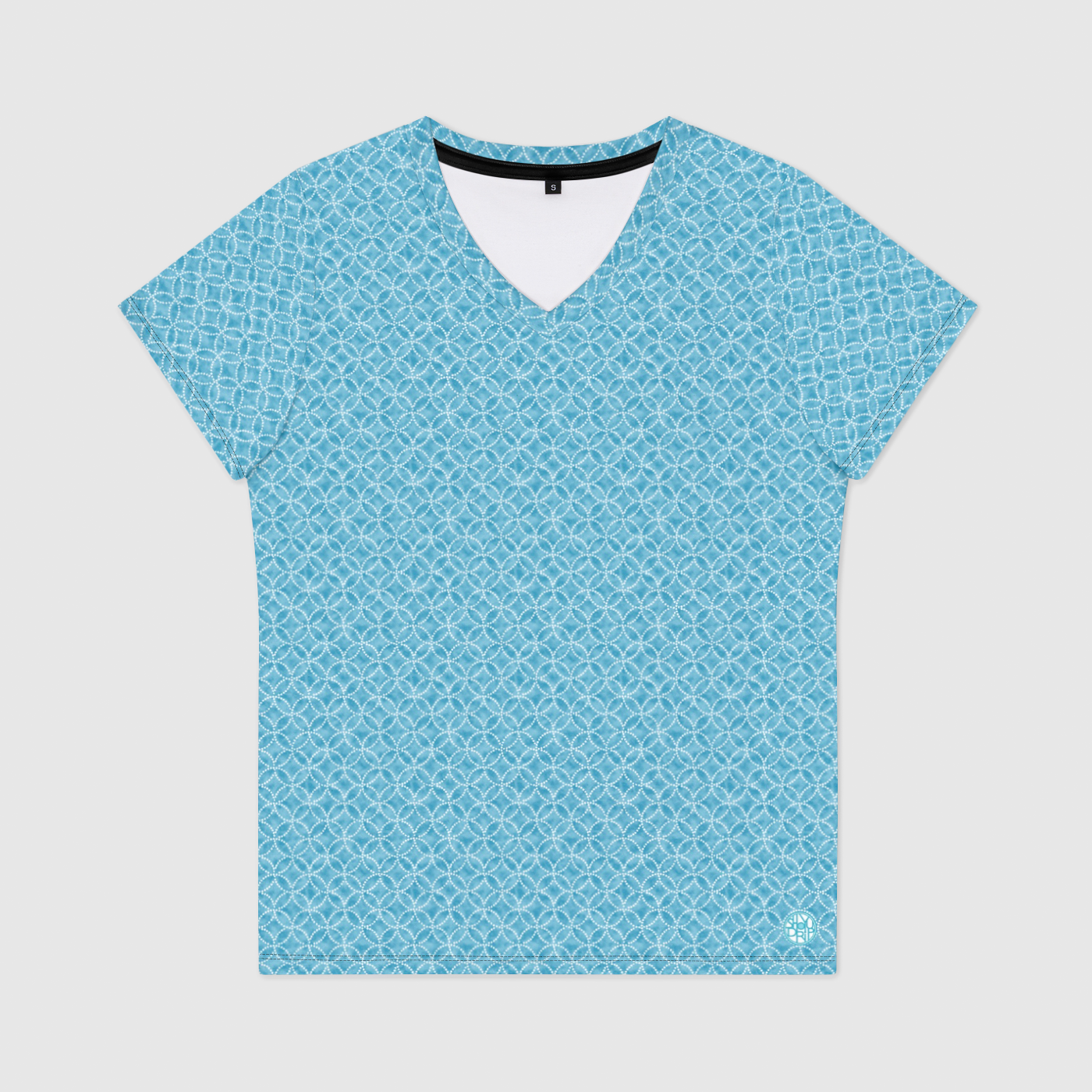 Blue Sky Seven Womens V-Neck T-Shirt