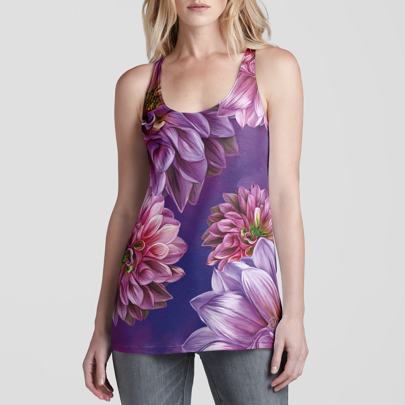 Dahlia Racerback Tank Top