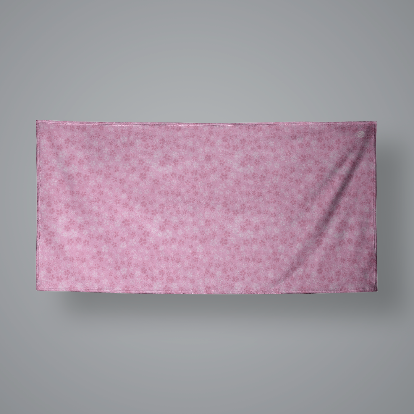 Pink Sakura Storm Beach Towel 