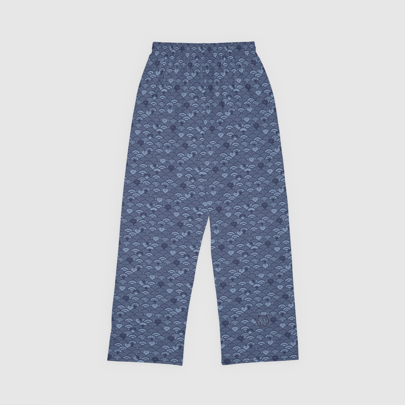 Cat Wave Blue Lounge Pants