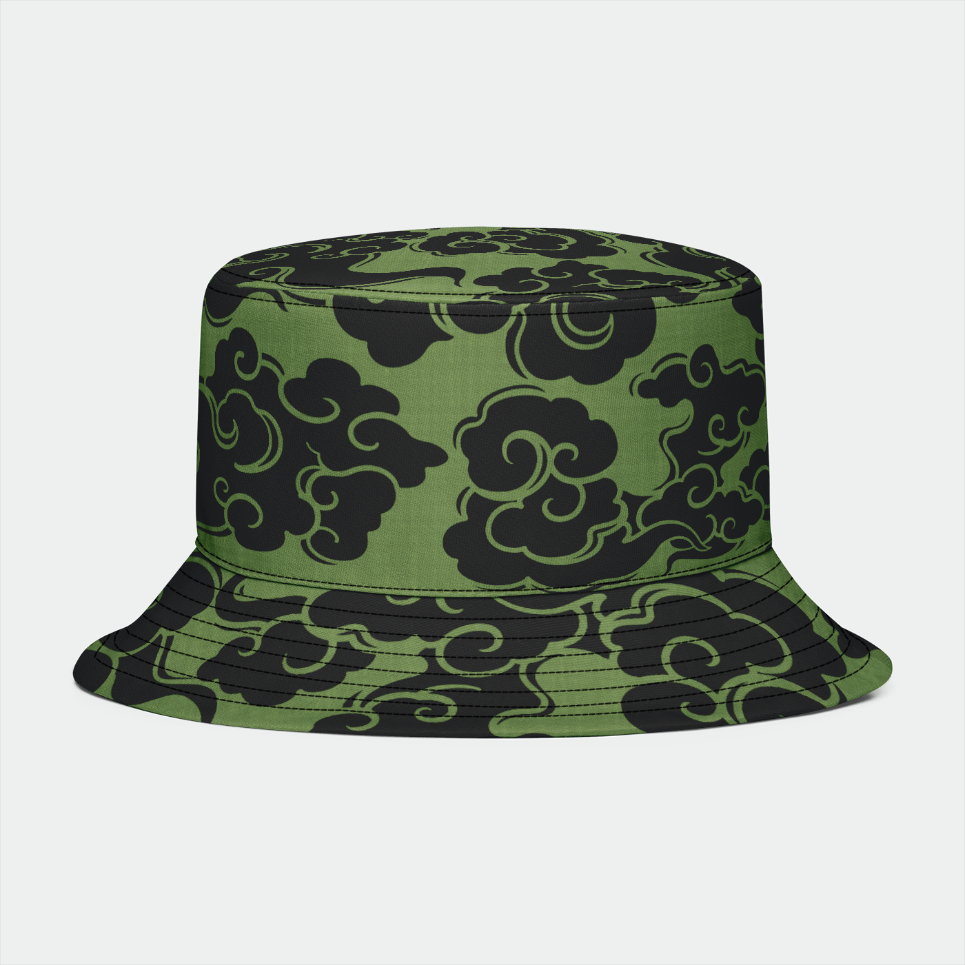 Green Izumo Bucket Hat