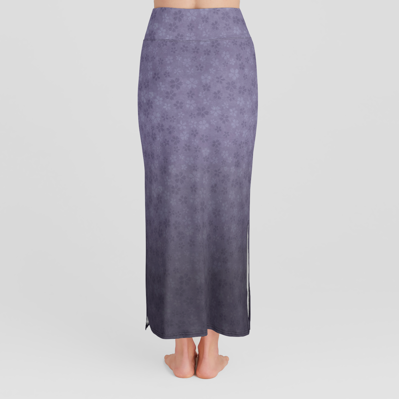 Violet Sakura Storm Ankle Length Skirt