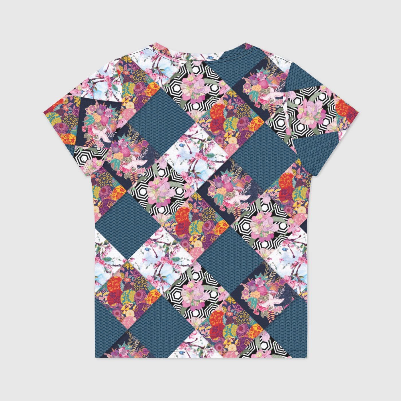 Origami Womens V-Neck T-Shirt