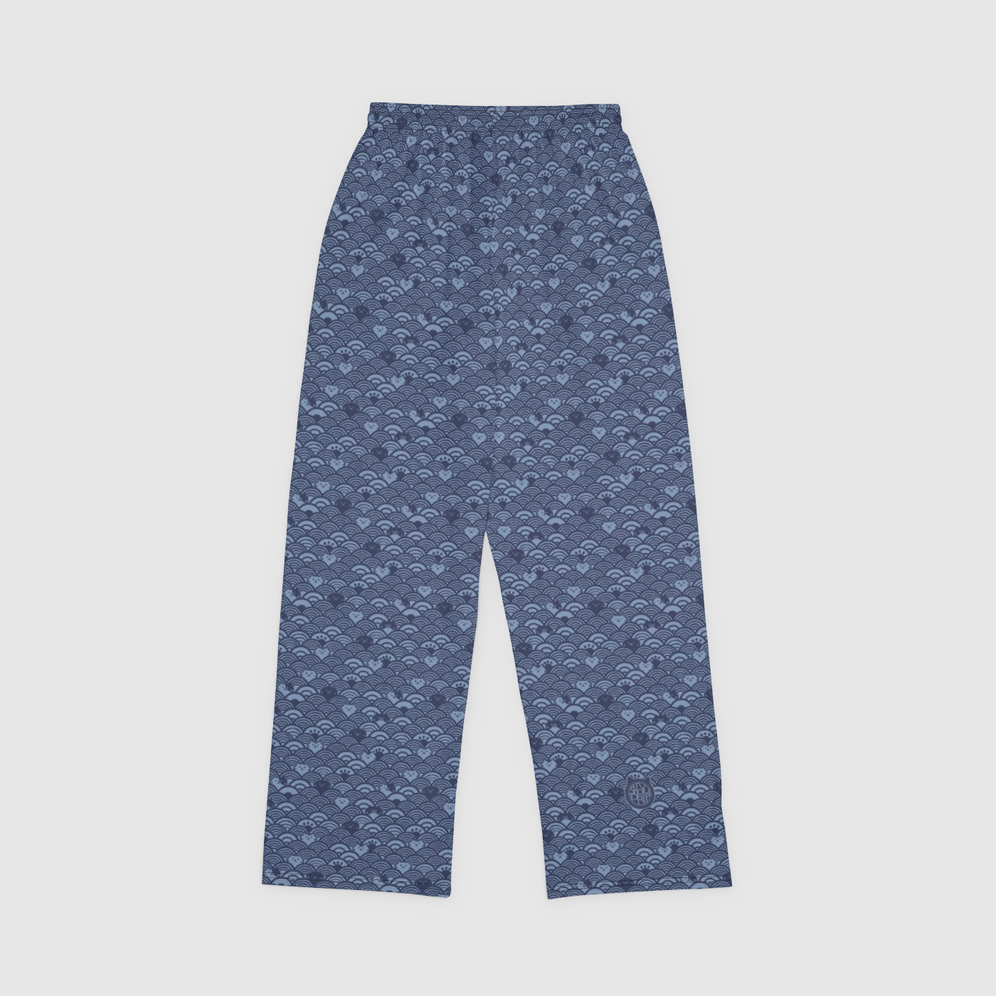 Cat Wave Blue Lounge Pants