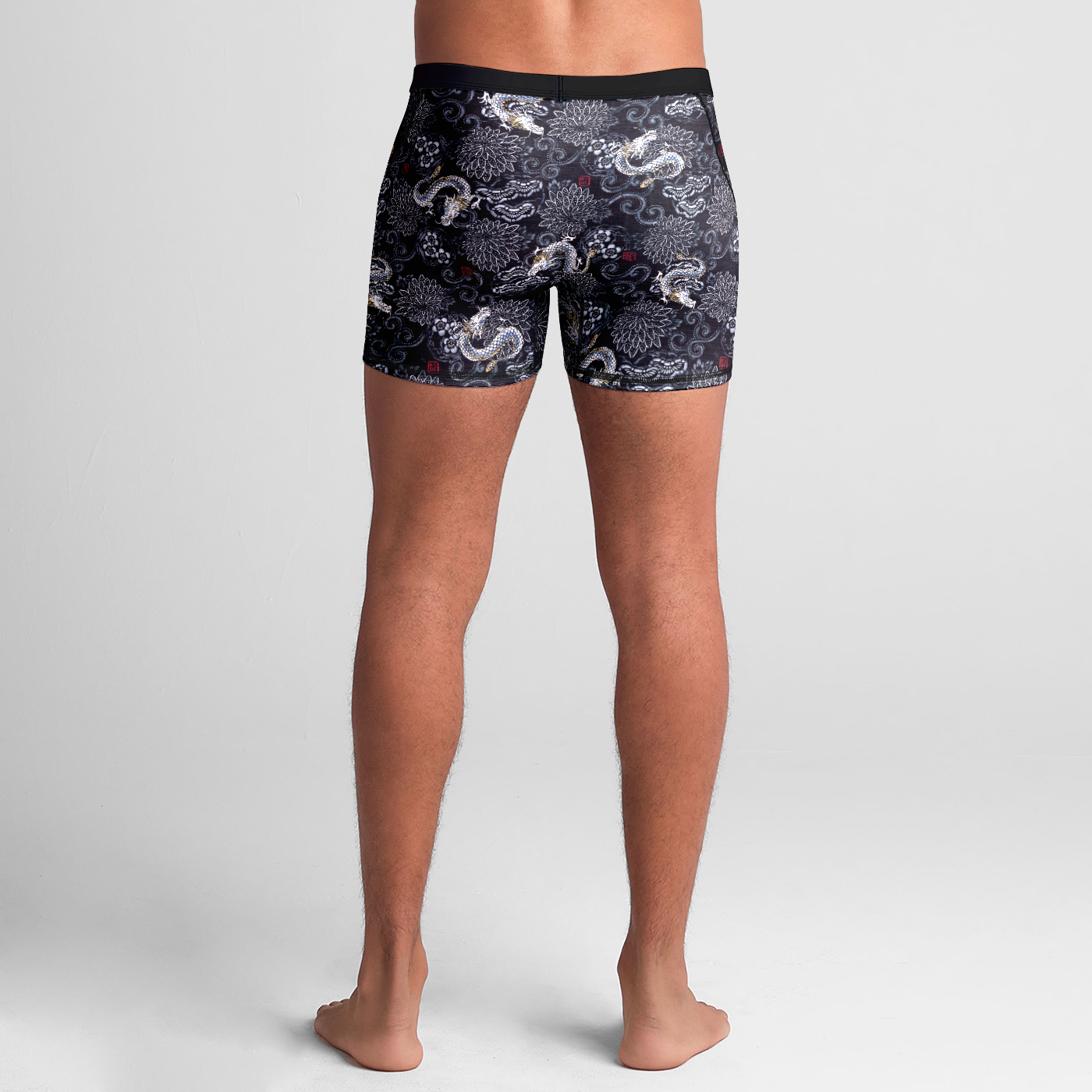 Indigo Dragon Boxer Briefs