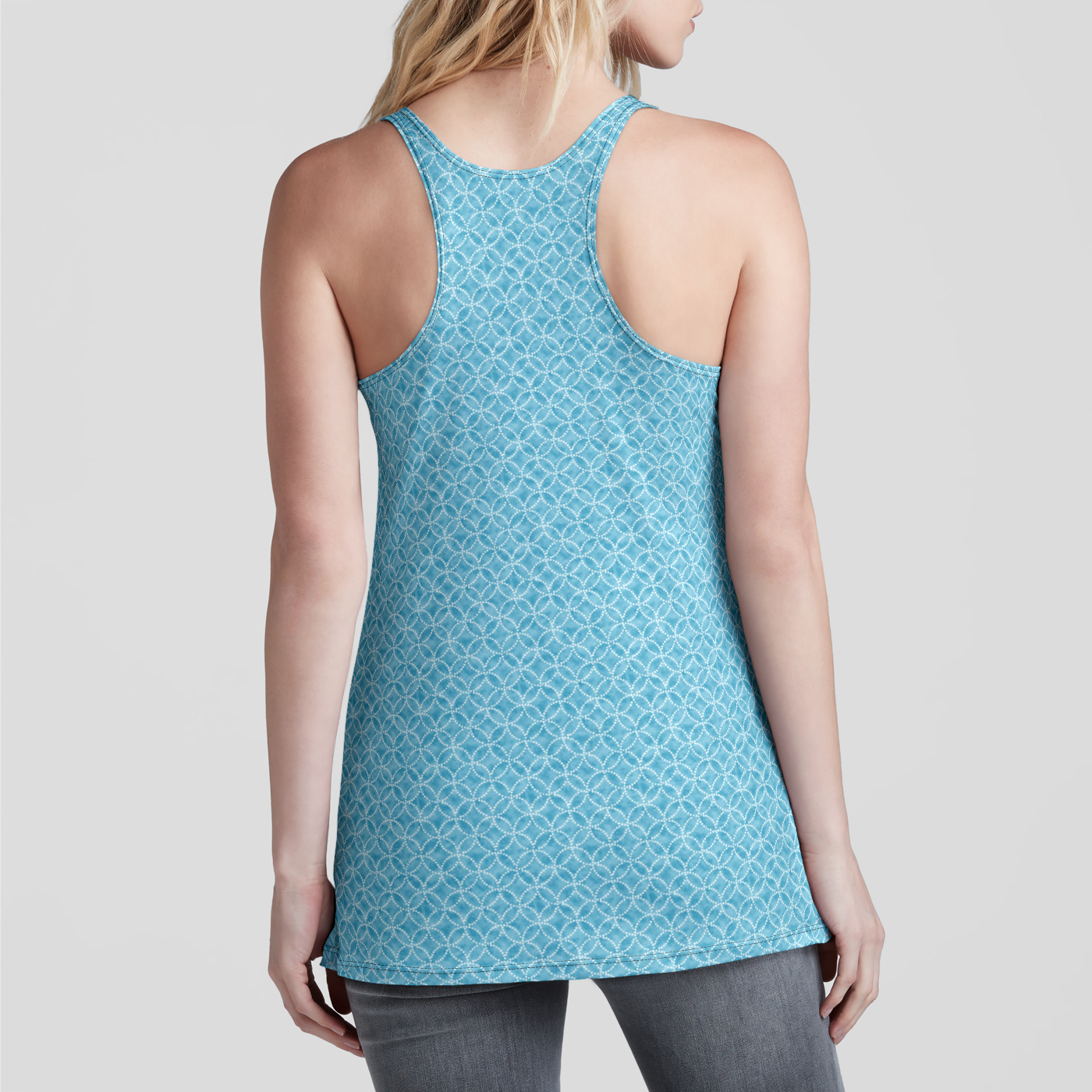 Blue Sky Seven Racerback Tank Top