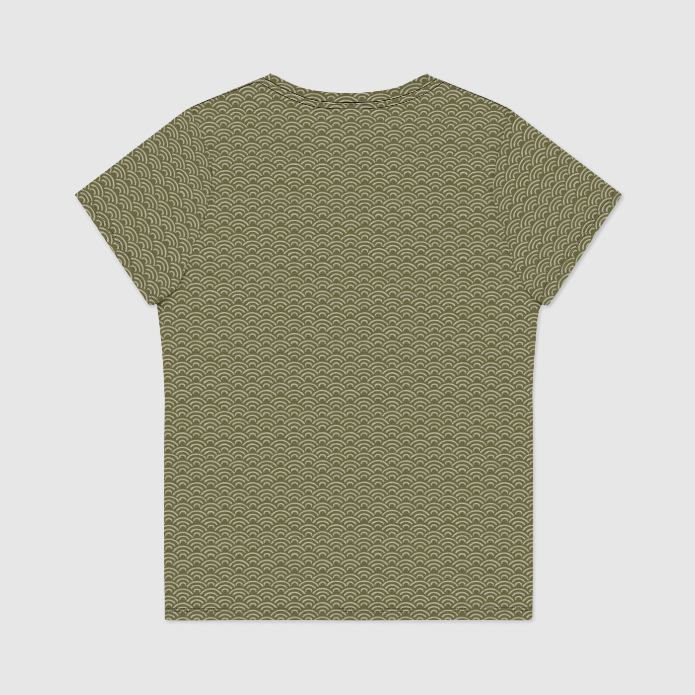 Matcha Wave Womens Scoop Neck T-Shirt