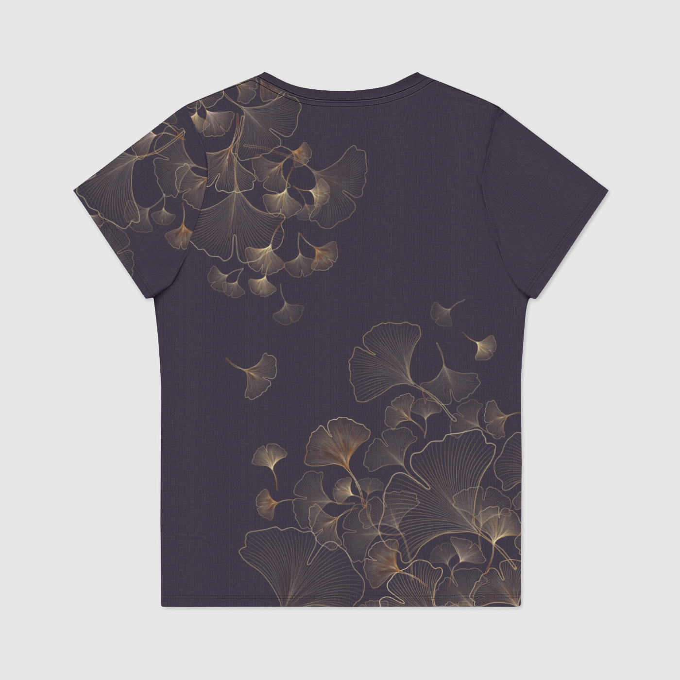 Ginkgo Womens Scoop Neck Tee