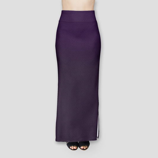 Purple Kanoko Maxi Skirt
