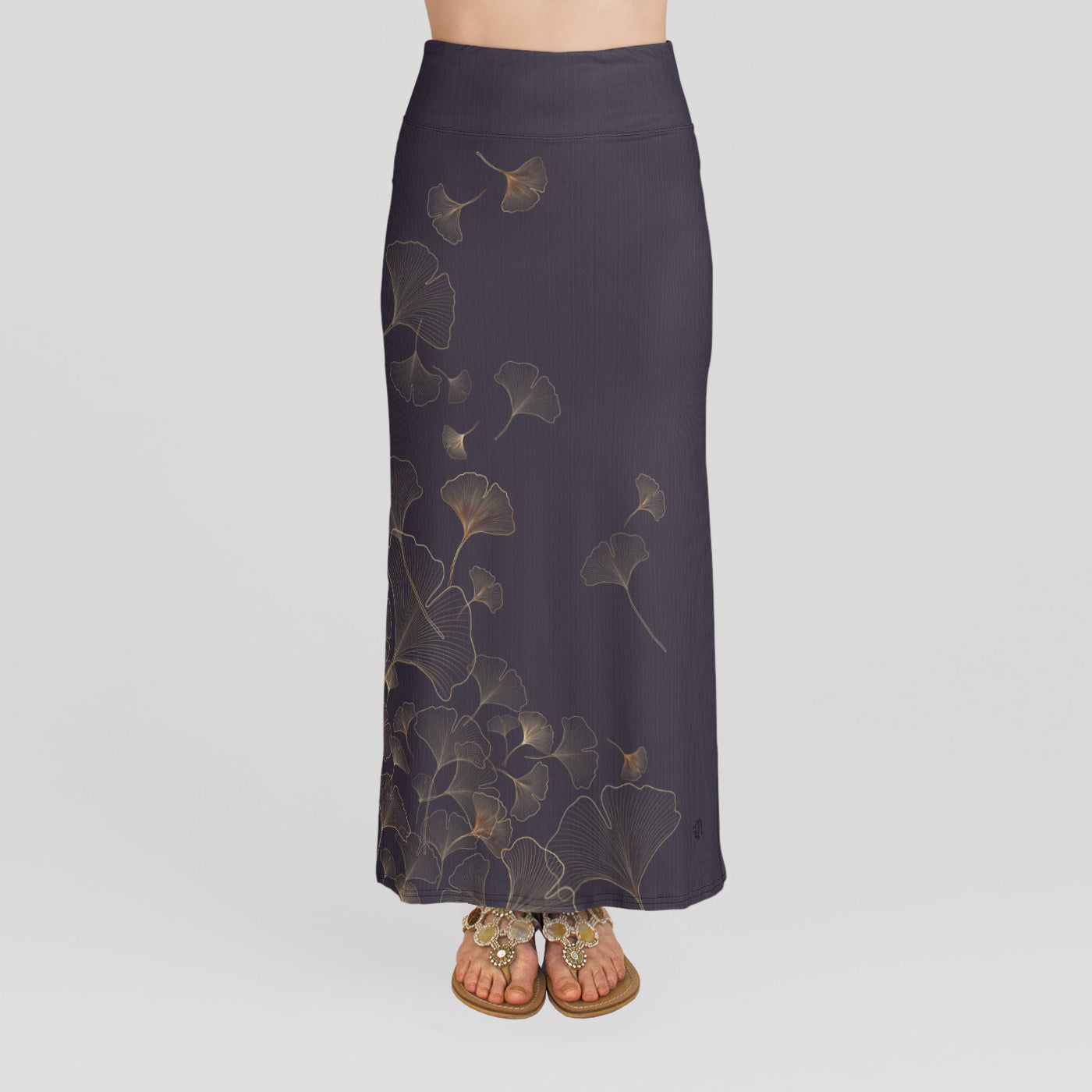 Ginkgo Purple Ankle Length Skirt