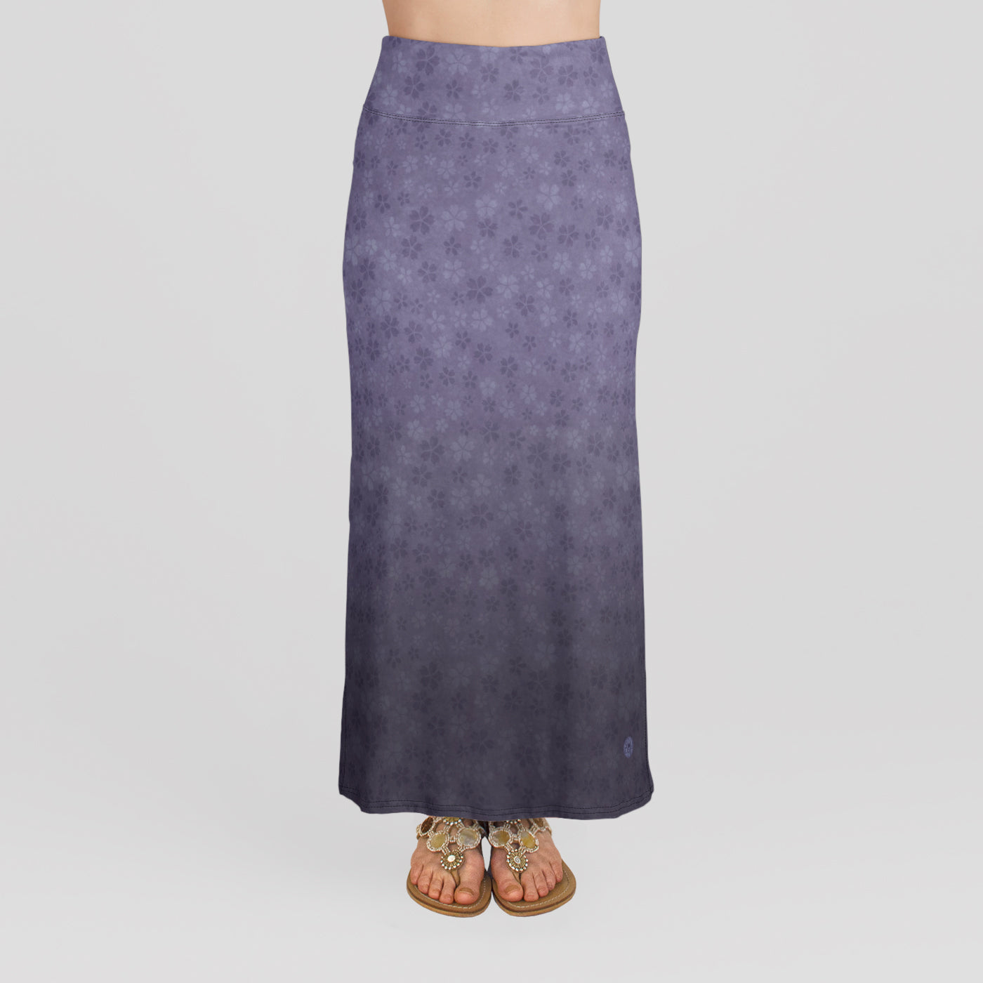 Violet Sakura Storm Ankle Length Skirt