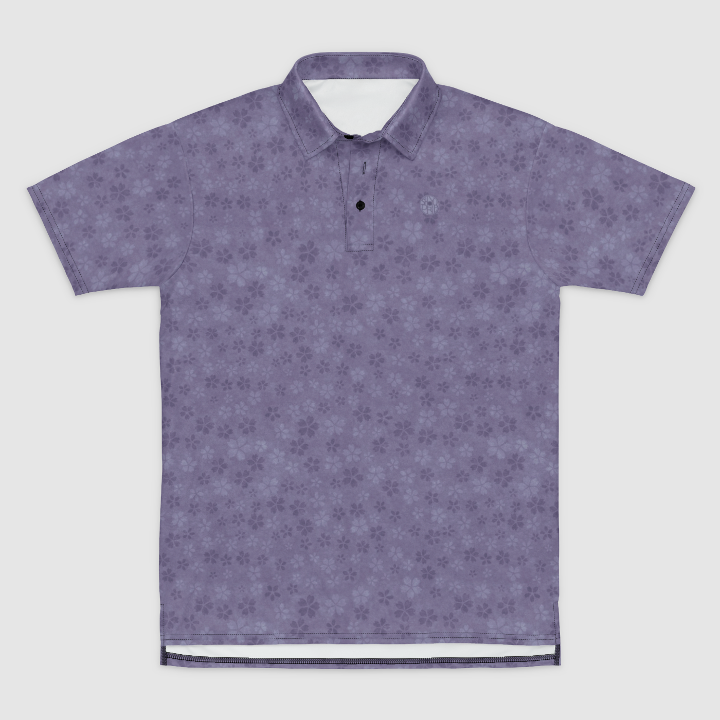 Violet Sakura Storm Mens Polo Shirt