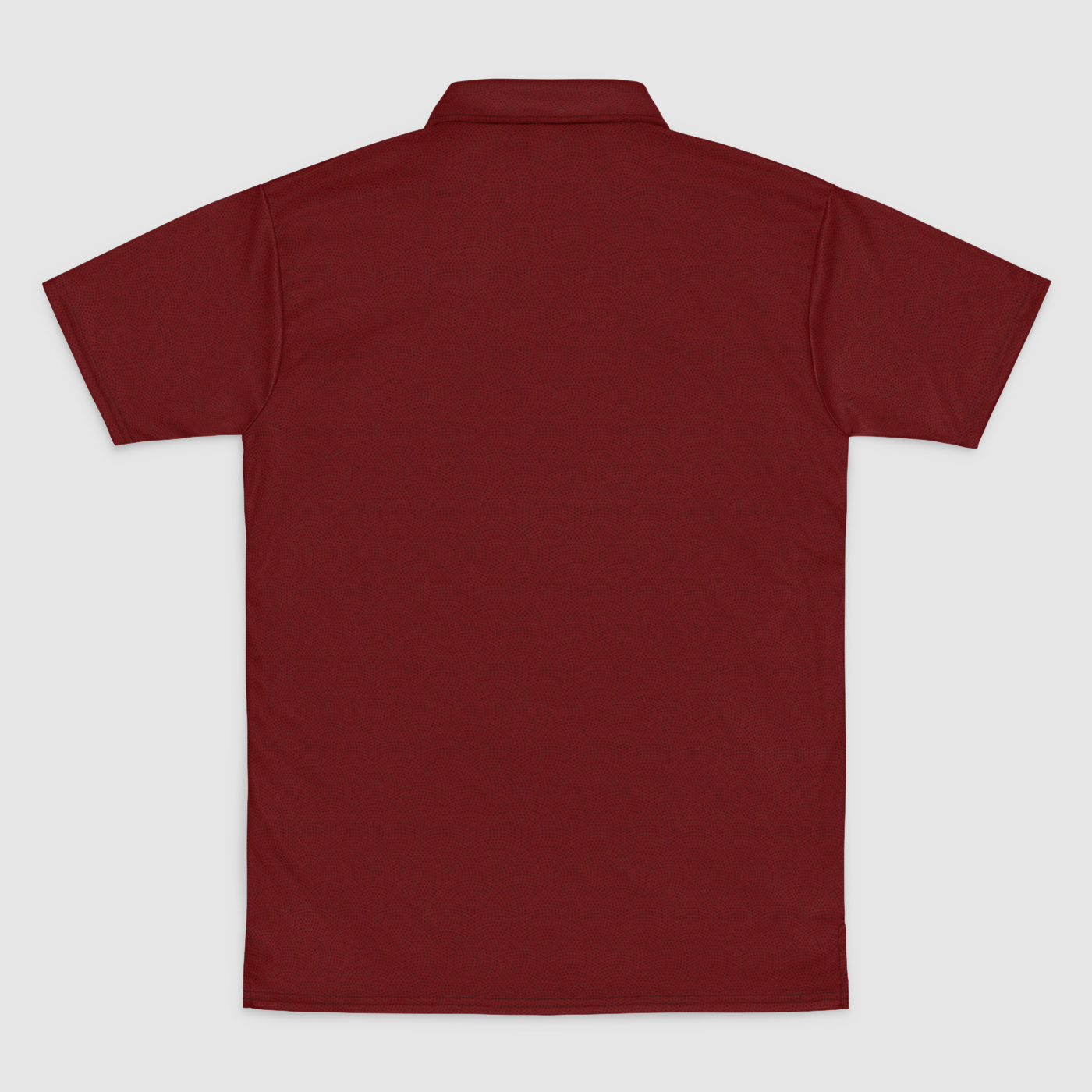 Red Samekomon Mens Polo Shirt