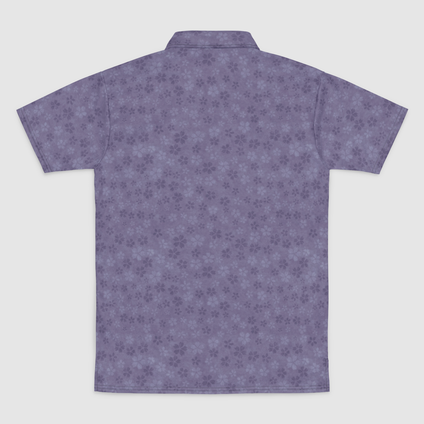 Violet Sakura Storm Mens Polo Shirt