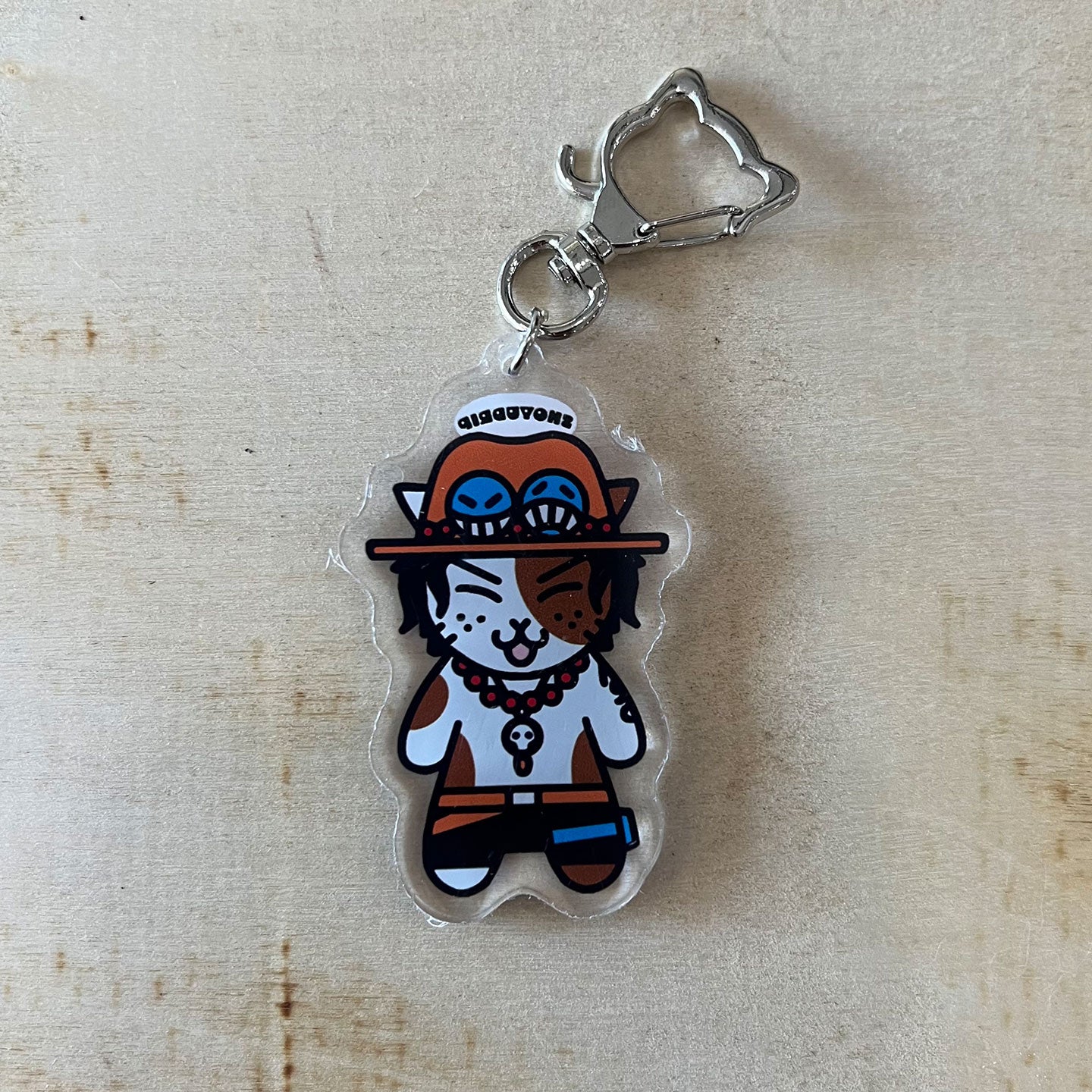 Ace Cat Keychain