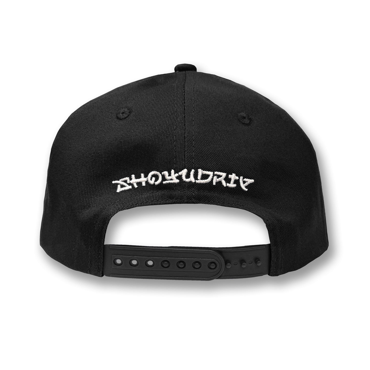 Black LA JA Flatbill Snapback Hat