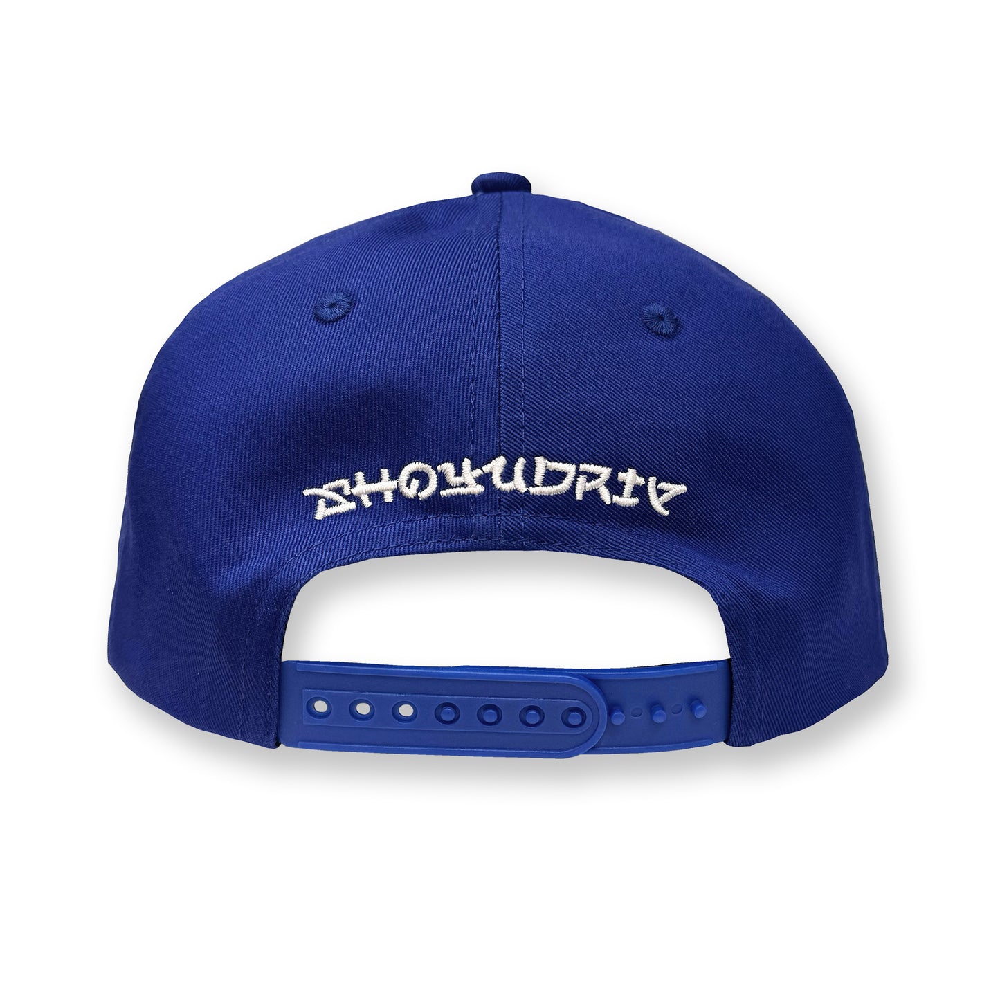 Blue LA JA Flatbill Snapback Hat