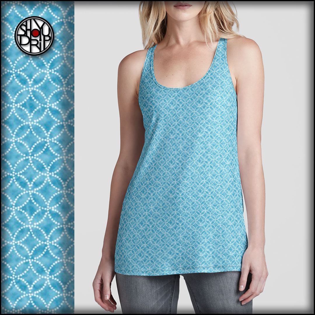 Blue Sky Seven Racerback Tank Top