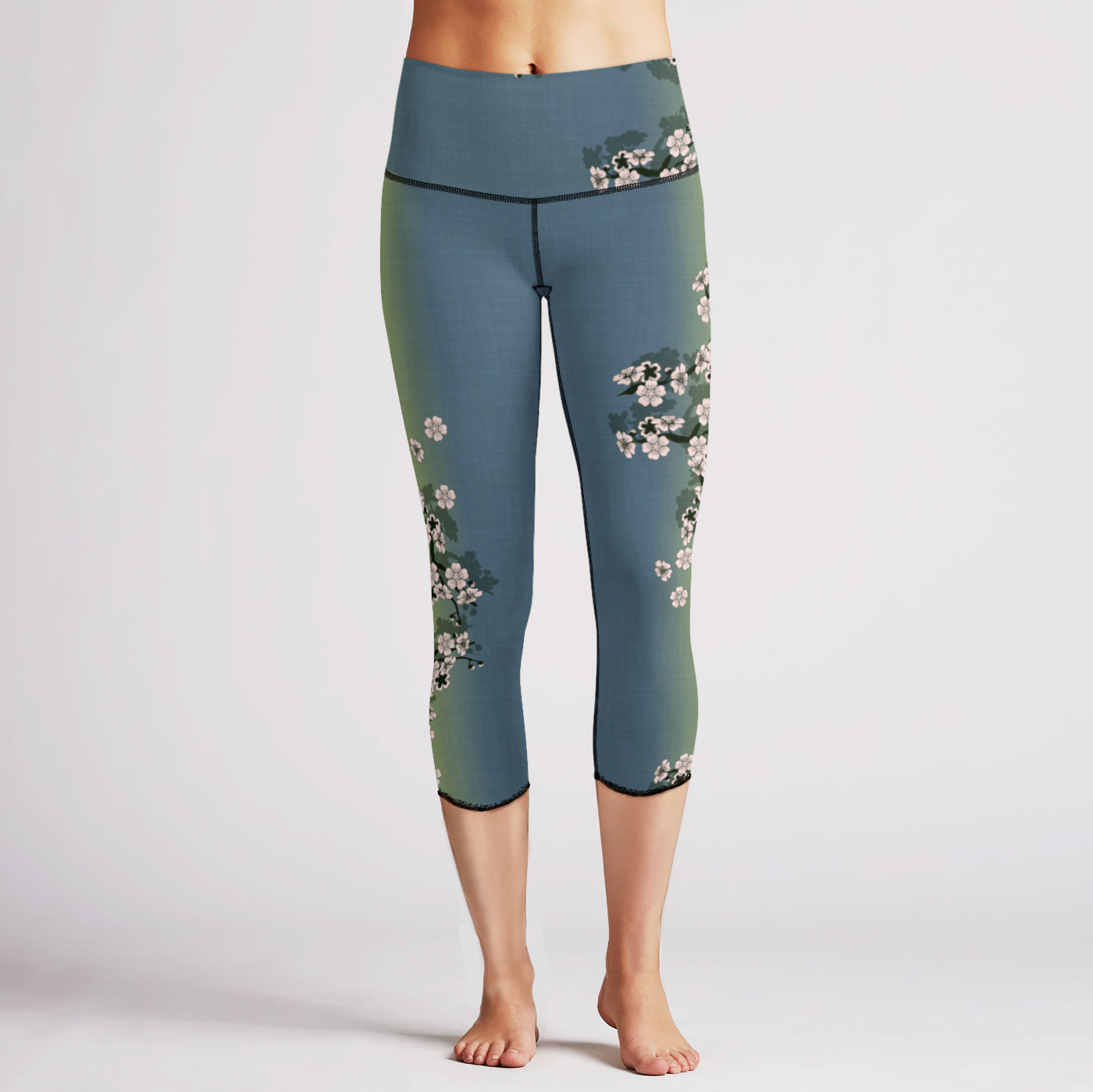 Hana High Waist Reversible Capris