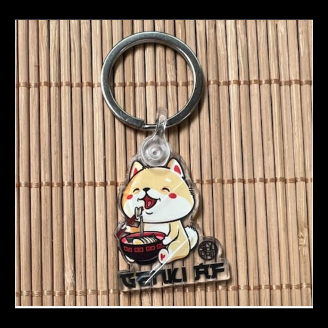 Genki AF Keychain