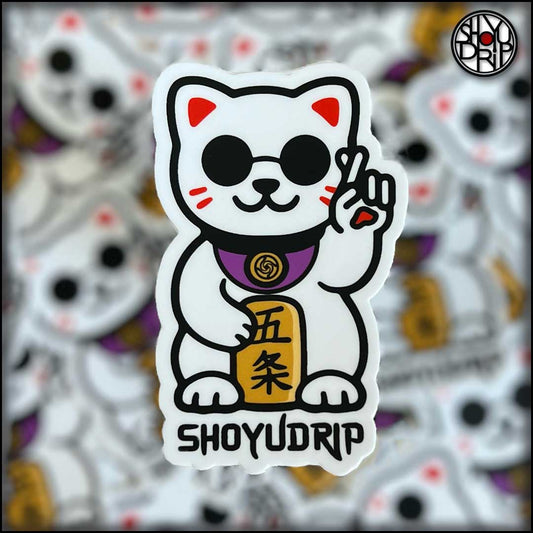 Lucky Gojo Cat Sticker