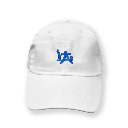 LA White Dad Hat